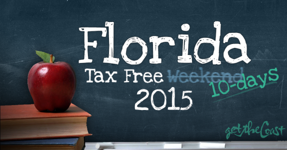 Florida Tax Free Holiday 2015