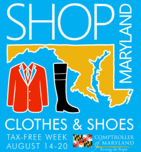 Maryland Tax Free Week 2016