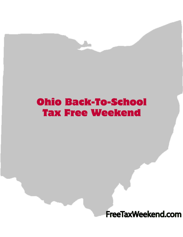 Ohio Tax Free Weekend 2018